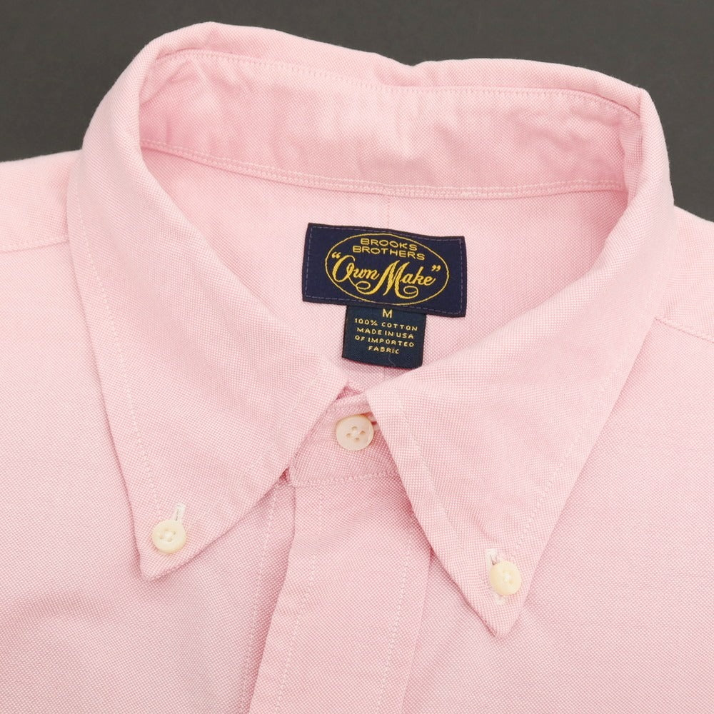 【中古】ブルックスブラザーズ Brooks Brothers オックスフォードコットン ボタンダウンシャツ ピンク【 M 】【 状態ランクB 】【 メンズ 】