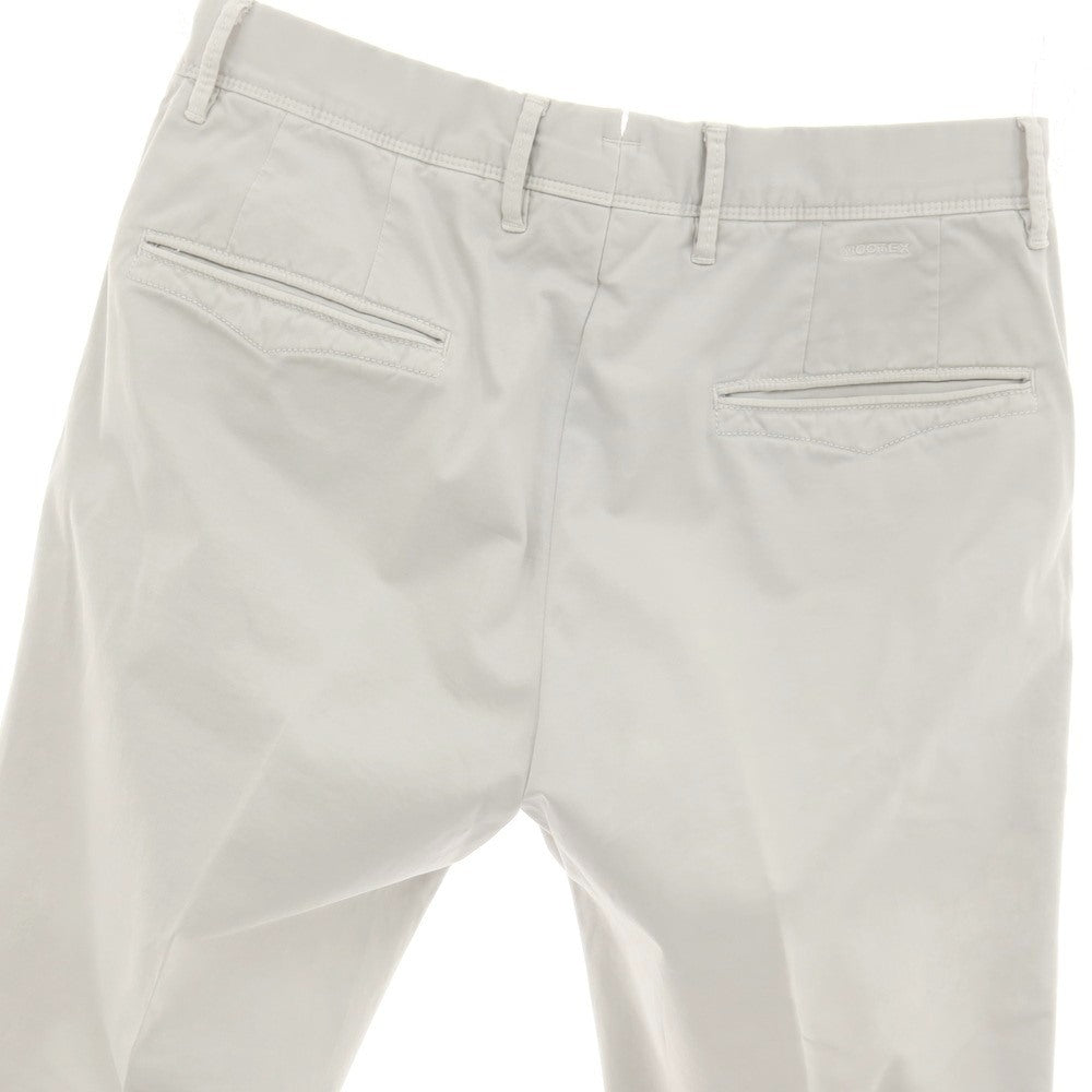 【中古】インコテックス スラックス INCOTEX SLACKS ストレッチ コットン カジュアルスラックスパンツ ライトグレー【サイズ32】【 状態ランクC 】【 メンズ 】