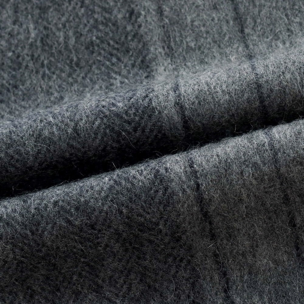 【中古】フェアファクス FAIRFAX ウール系 ストライプ マフラー グレー【 状態ランクB 】【 メンズ 】