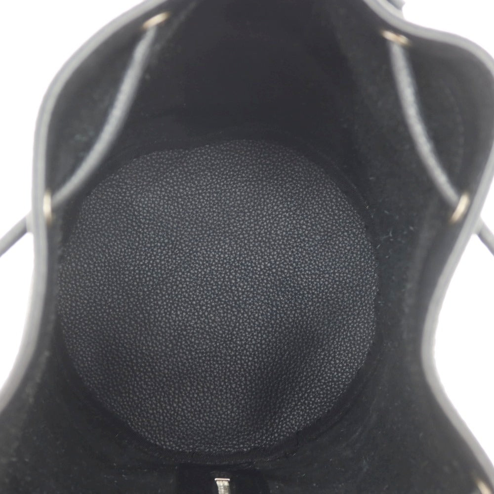 【中古】シセイ Cisei 干場別注 1281 レザー プールバッグ ブラック【 状態ランクB 】【 メンズ 】