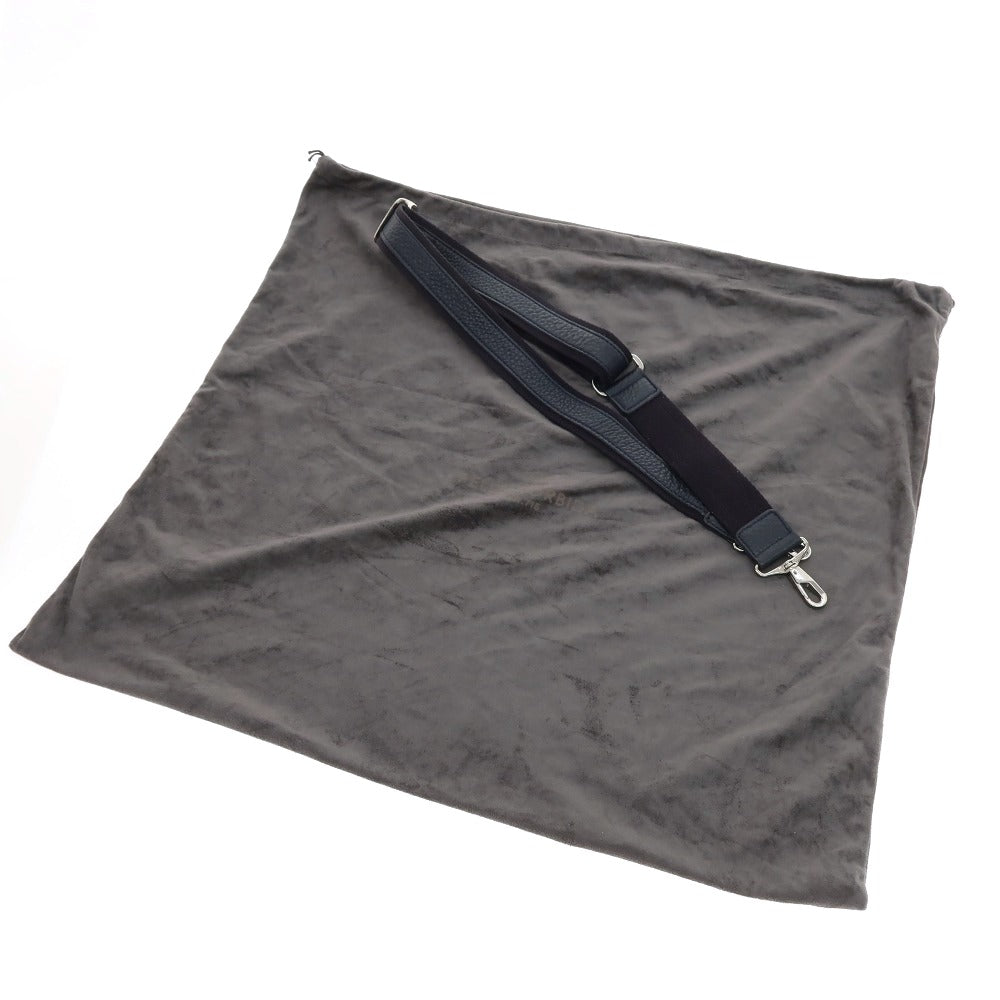 【中古】ペッレモルビダ PELLE MORBIDA MB076 レザー ブリーフケース ネイビー【 状態ランクC 】【 メンズ 】