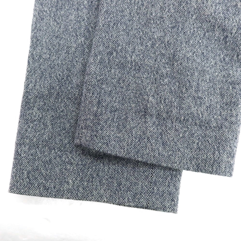 【中古】トゥモローランド TOMORROWLAND ストレッチ ウールナイロン イージーパンツ ネイビーxホワイト【 M 】【 状態ランクC 】【 メンズ 】