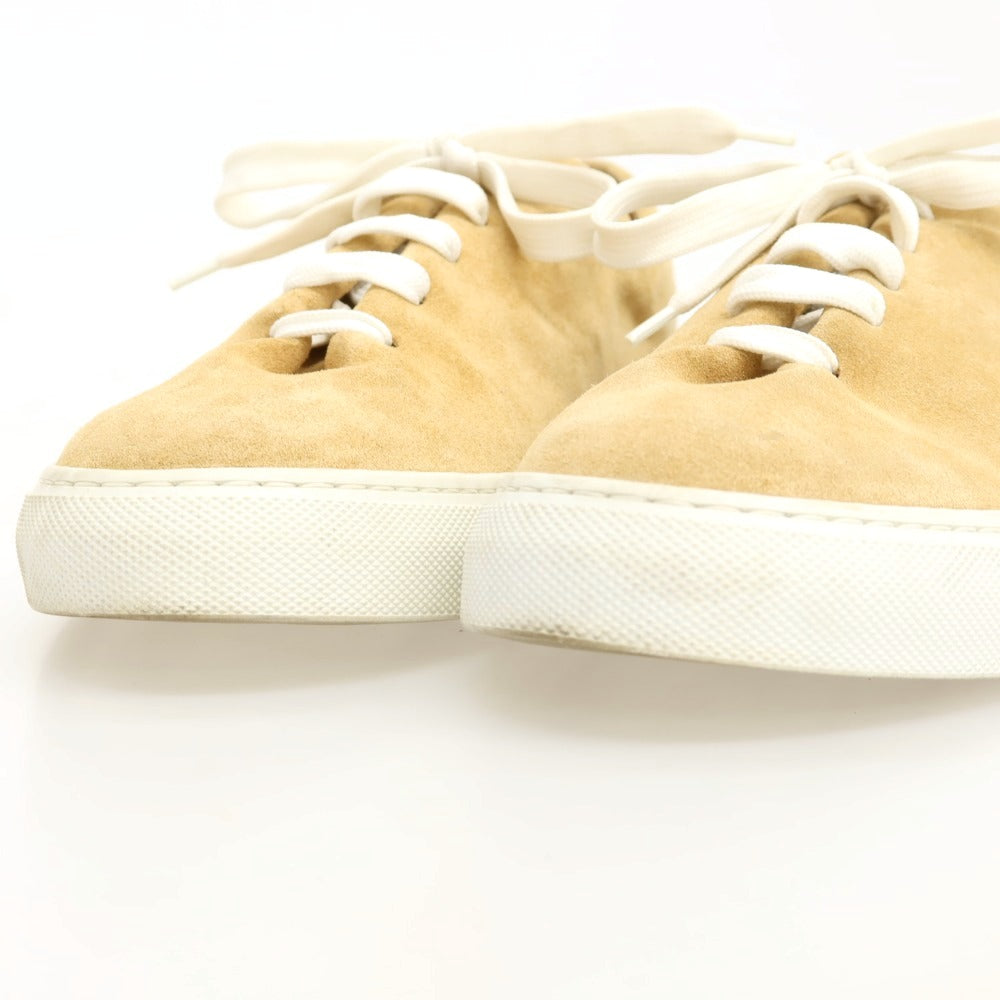 【中古】ソロヴィエール SOLOVIERE スエード スニーカー ベージュ【サイズ40】【 状態ランクB 】【 メンズ 】