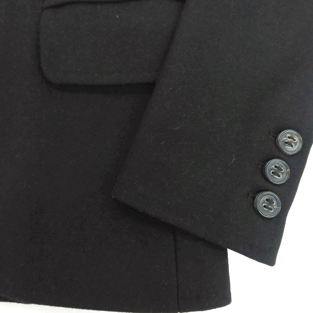 【中古】ディースクエアード DSQUARED2 ウールポリエステル ピーコート ブラック【 46 】【 状態ランクB 】【 メンズ 】