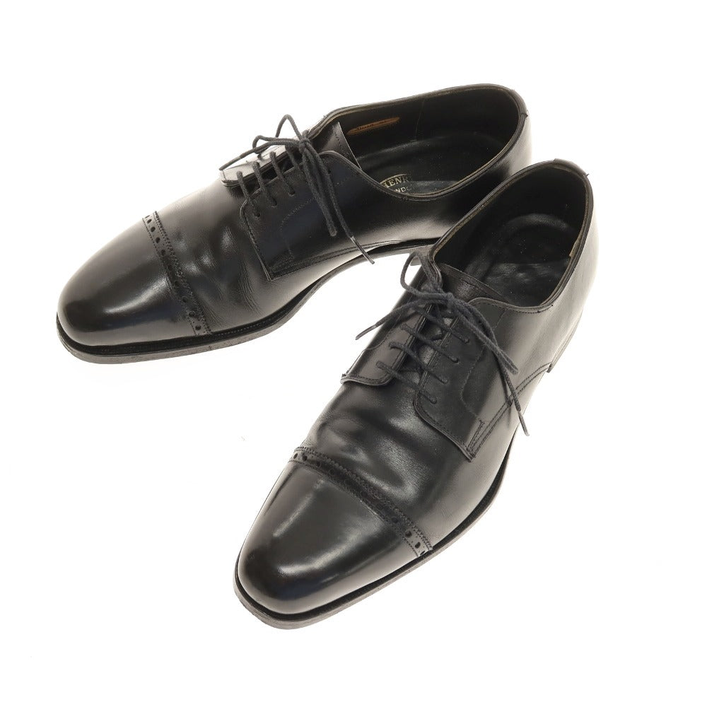 【中古】ヘンリーマックスウェル HENRY MAXWELL ストレートチップ ドレスシューズ ブラック【 サイズ61/2E 】【 状態ランクB 】【 メンズ 】