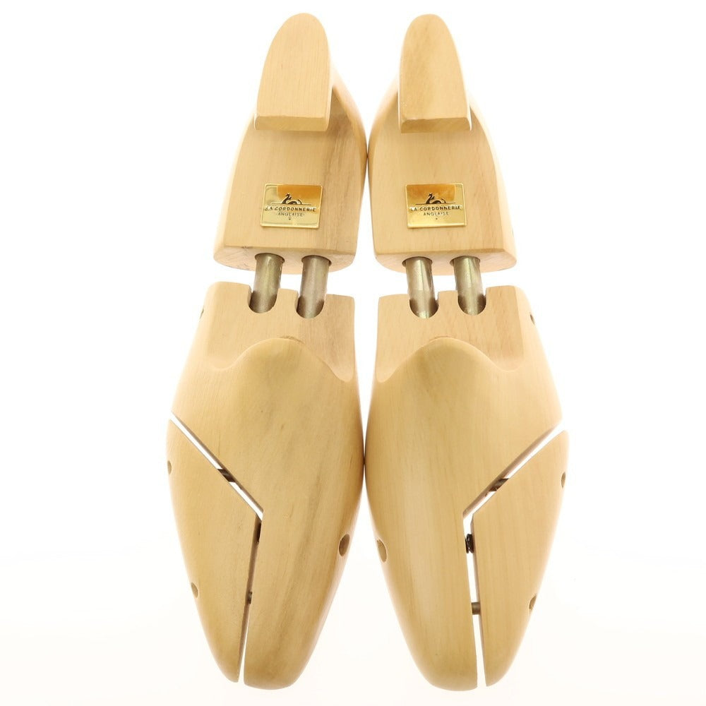 【中古】コルドヌリアングレーズ LA CORDONNERIE ANGLAISE ツインチューブ式 木製 シューツリー シューキーパー ベージュ【サイズ39】【 状態ランクB 】【 メンズ 】