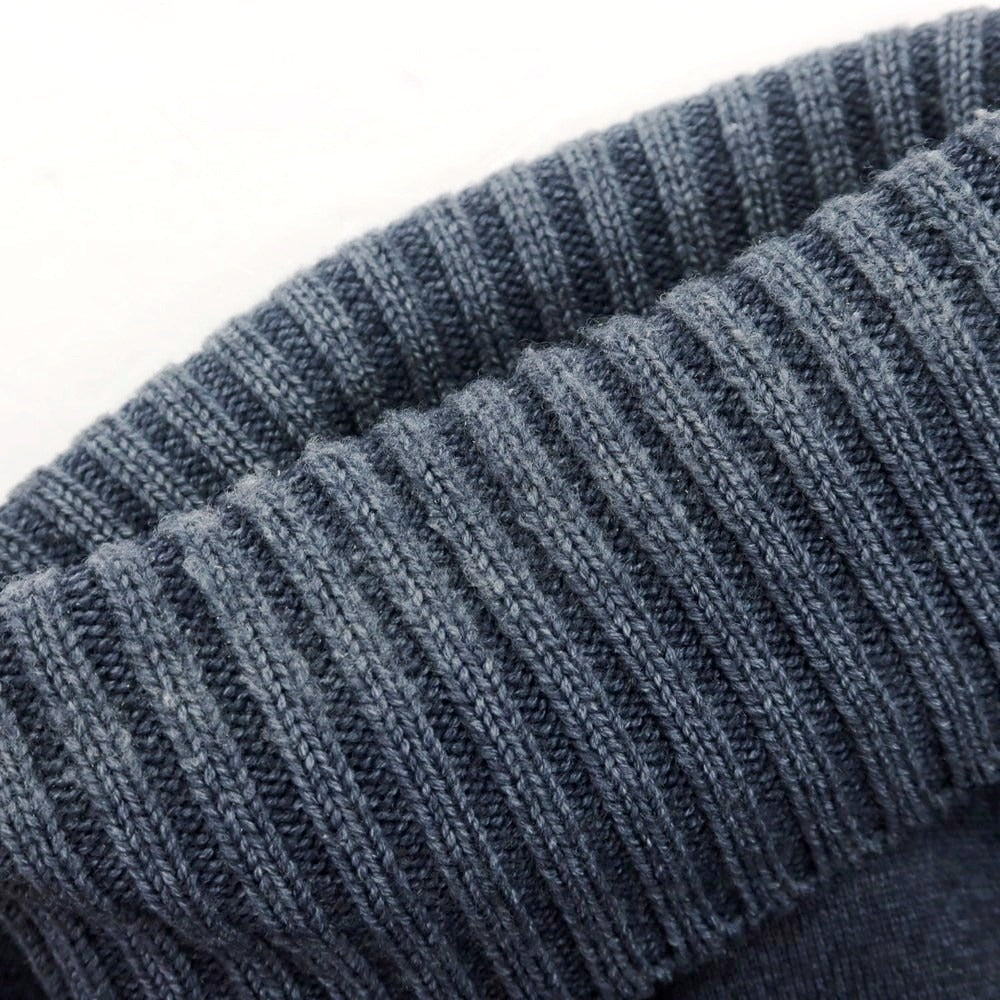 【中古】クルチアーニ CRUCIANI ウール タートルネックニット ネイビー【 50 】【 状態ランクD 】【 メンズ 】