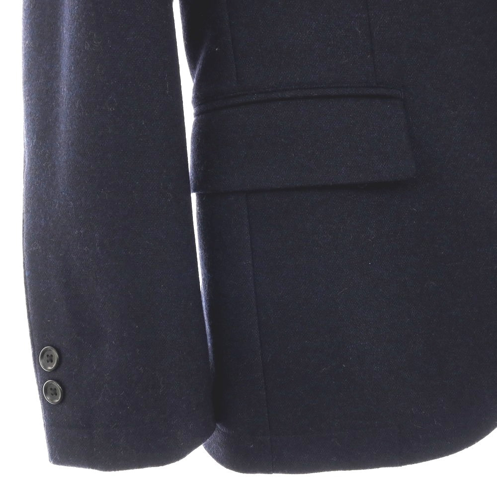 【中古】グリーンレーベルリラクシング green label relaxing ウールポリエステルナイロンアクリル 2B テーラードジャケット ネイビー【 XS 】【 状態ランクB 】【 メンズ 】