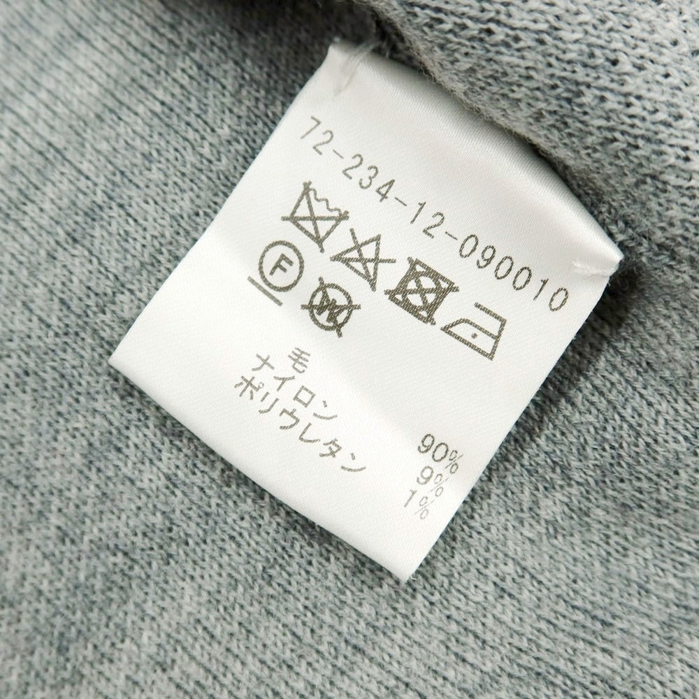 【中古】エストネーション ESTNATION ウールナイロン プルオーバーニット グレー【 L 】【 状態ランクB 】【 メンズ 】