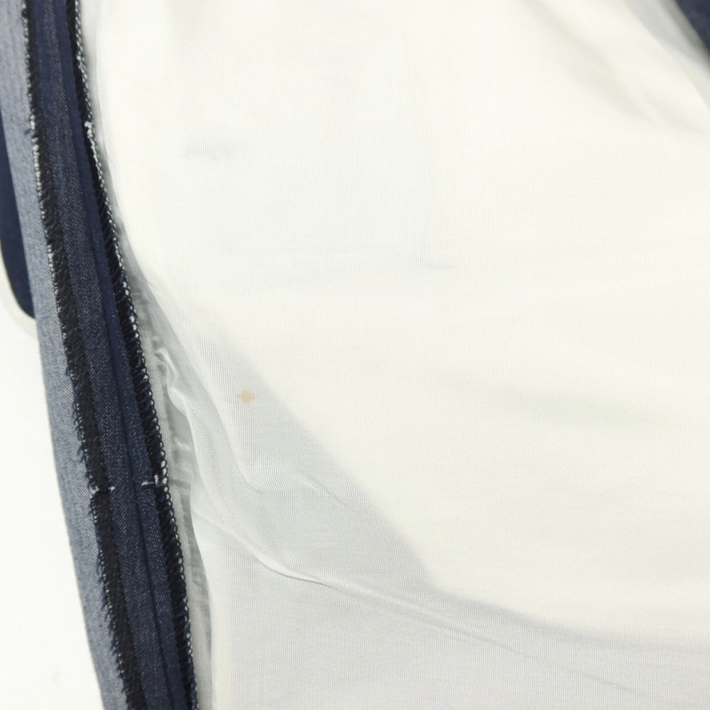 【中古】ベルナルド ジュスティ BERNARDO GIUSTI ストレッチ コットンナイロン イージースラックスパンツ ネイビー【サイズ46】【 状態ランクB 】【 メンズ 】