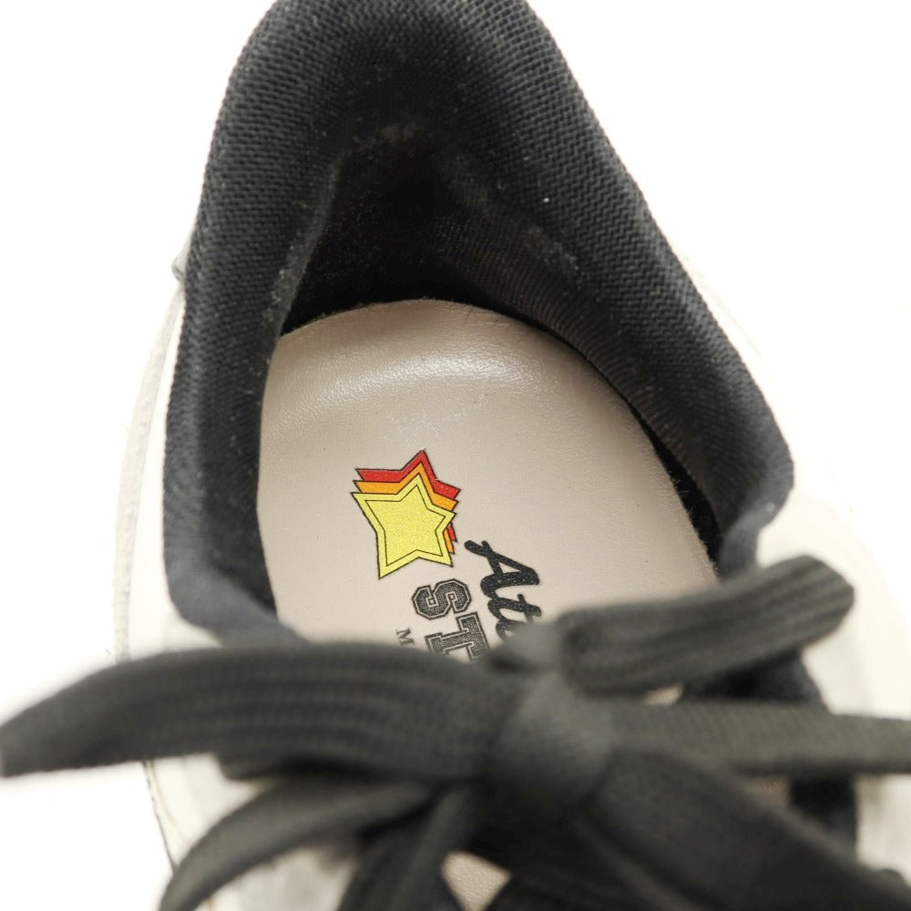 【中古】アトランティックスターズ Atlantic STARS スエード ナイロン スニーカー ライトグレー【サイズ42】【 状態ランクB 】【 メンズ 】