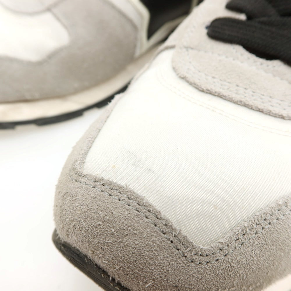 【中古】アトランティックスターズ Atlantic STARS スエード ナイロン スニーカー ライトグレー【サイズ42】【 状態ランクB 】【 メンズ 】