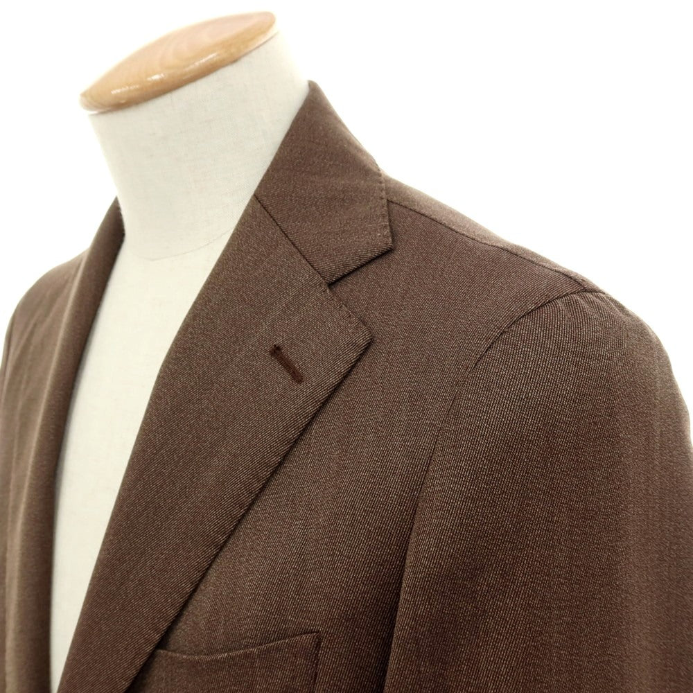 【中古】タリアトーレ TAGLIATORE ウール 3つボタンスーツ ブラウン【サイズ44】【 状態ランクB 】【 メンズ 】