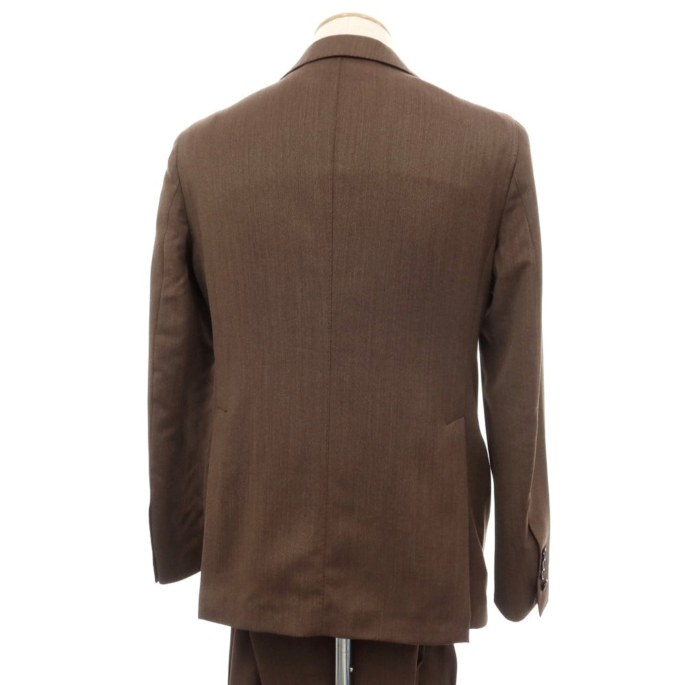 【中古】タリアトーレ TAGLIATORE ウール 3つボタンスーツ ブラウン【サイズ44】【 状態ランクB 】【 メンズ 】
