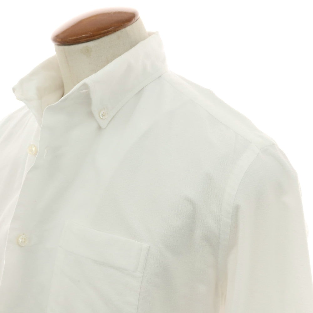 【中古】チリエッロ CIRIELLO コットン ボタンダウン カジュアルシャツ ホワイト【サイズオーダー品(M位)】【 状態ランクB 】【 メンズ 】