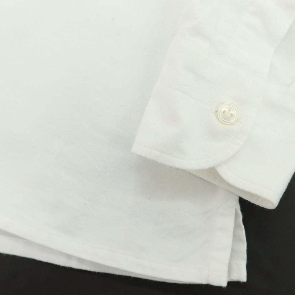 【中古】チリエッロ CIRIELLO コットン ボタンダウン カジュアルシャツ ホワイト【サイズオーダー品(M位)】【 状態ランクB 】【 メンズ 】