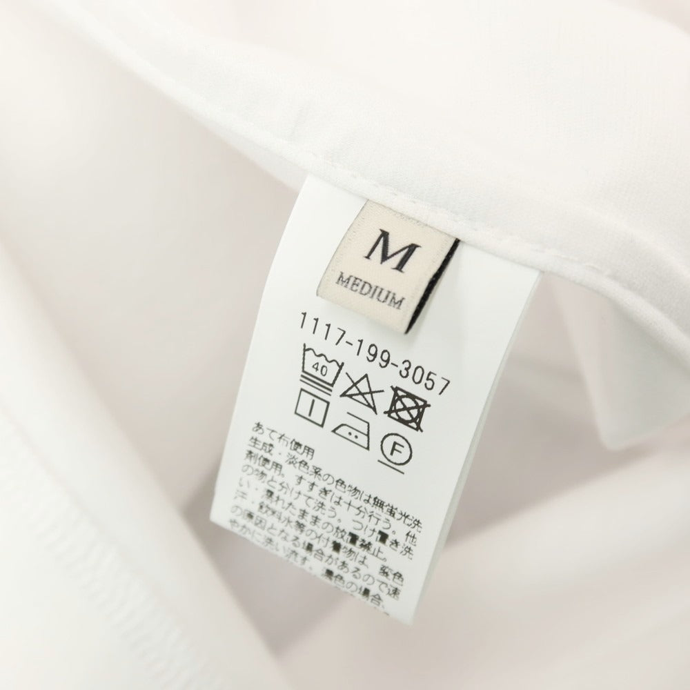 【中古】ユナイテッドアローズ UNITED ARROWS コットンポリエステル ジャージー 半袖ポロシャツ ホワイト【サイズM】【 状態ランクB 】【 メンズ 】