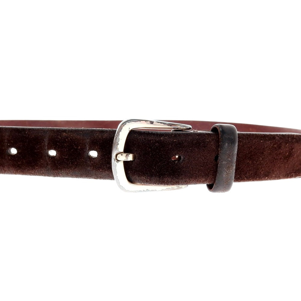 【中古】ダニエルアンドボブ Daniel & Bob ベルト ダークブラウン【 90 】【 状態ランクD 】【 メンズ 】