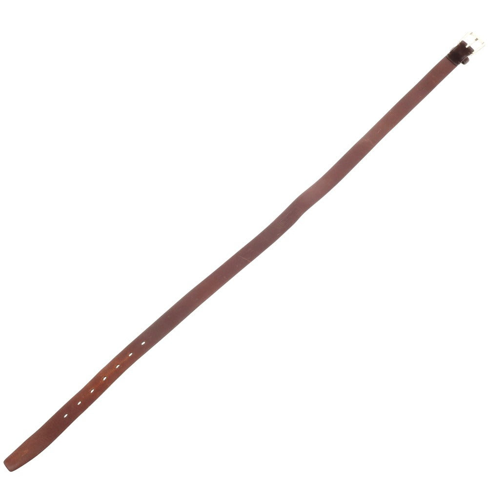 【中古】ダニエルアンドボブ Daniel & Bob ベルト ダークブラウン【 90 】【 状態ランクD 】【 メンズ 】