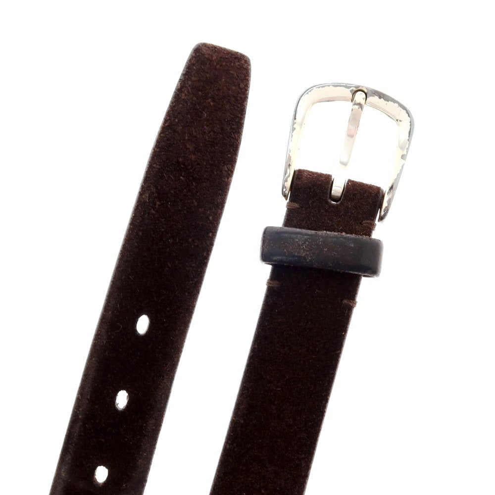 【中古】ダニエルアンドボブ Daniel & Bob ベルト ダークブラウン【 90 】【 状態ランクD 】【 メンズ 】