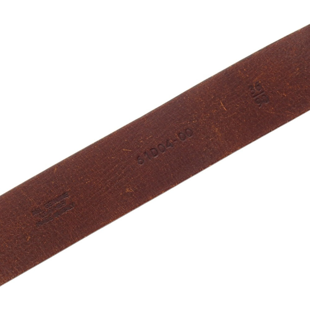 【中古】ダニエルアンドボブ Daniel & Bob ベルト ダークブラウン【 90 】【 状態ランクD 】【 メンズ 】