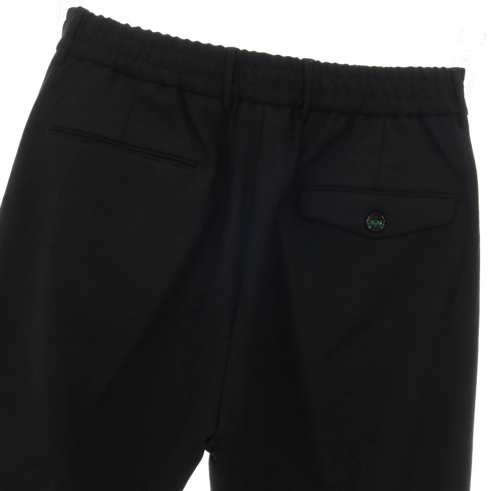 【中古】ベルウィッチ BERWICH ポリエステルウール イージースラックスパンツ ブラック【サイズ46】【 状態ランクB 】【 メンズ 】