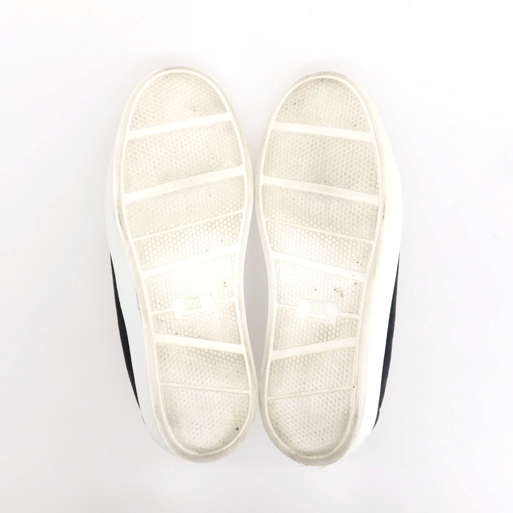 【中古】ファビアーノリッチ FABIANO RICCI ×Pernoi スエード スリッポンスニーカー ネイビー【サイズ40】【 状態ランクB 】【 メンズ 】