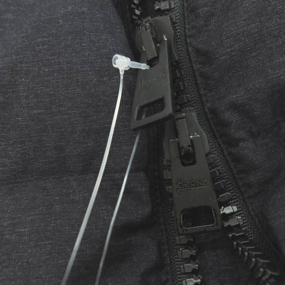 【中古】ヘルノ Herno POLAR-TECH ナイロンポリエステル ダウンコート ダークグレー【サイズ48】【 状態ランクB 】【 メンズ 】