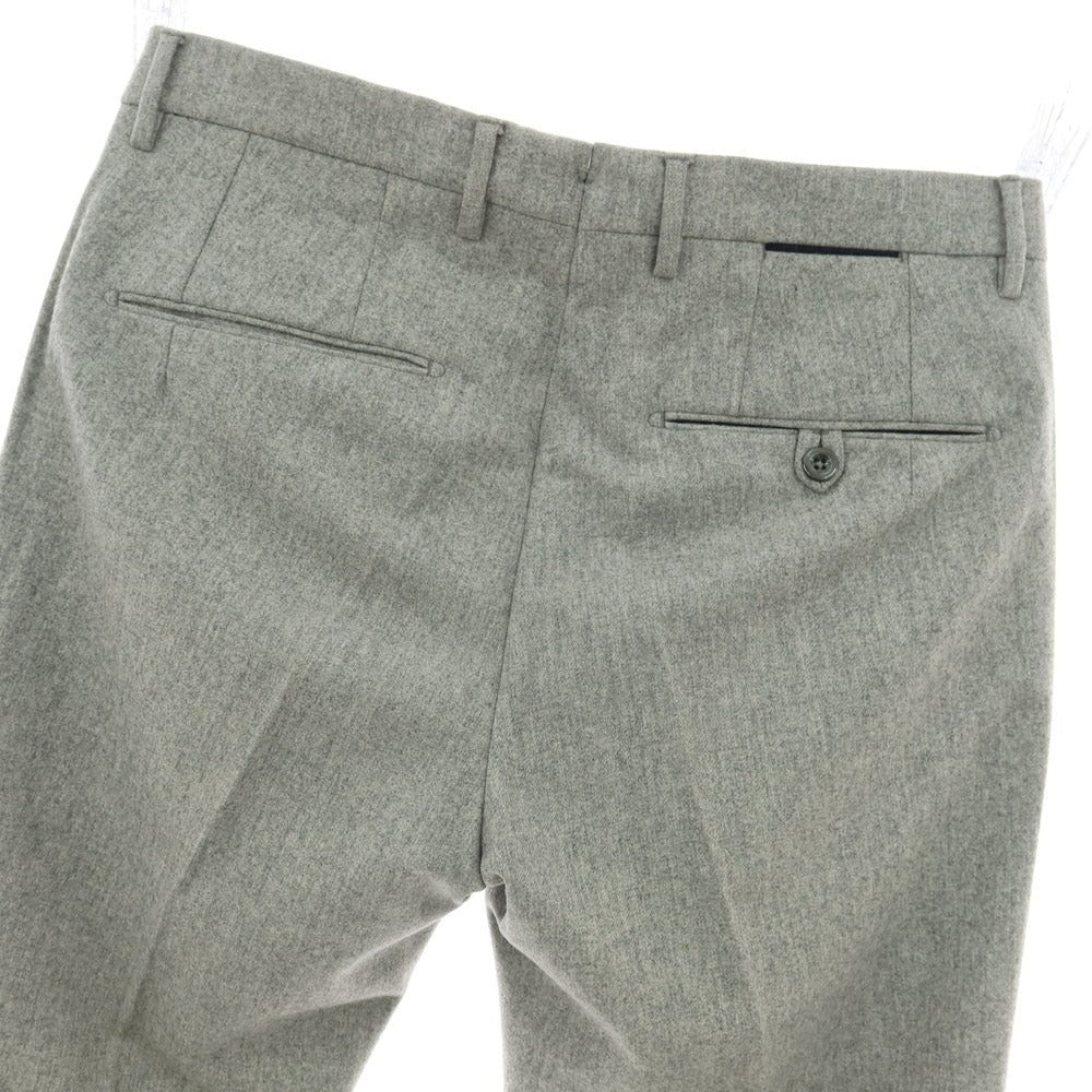 【中古】ベルウィッチ BERWICH ウール ドレススラックスパンツ ライトグレー【サイズ46】【 状態ランクC 】【 メンズ 】