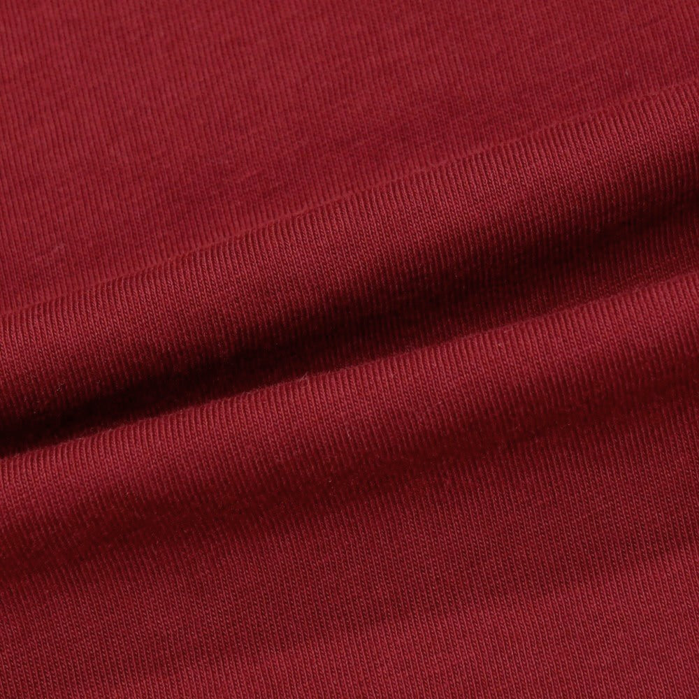 【中古】コムデギャルソンシャツ COMME des GARCONS SHIRT コットン クルーネック 長袖Tシャツ ワインレッド【 S 】【 状態ランクB 】【 メンズ 】