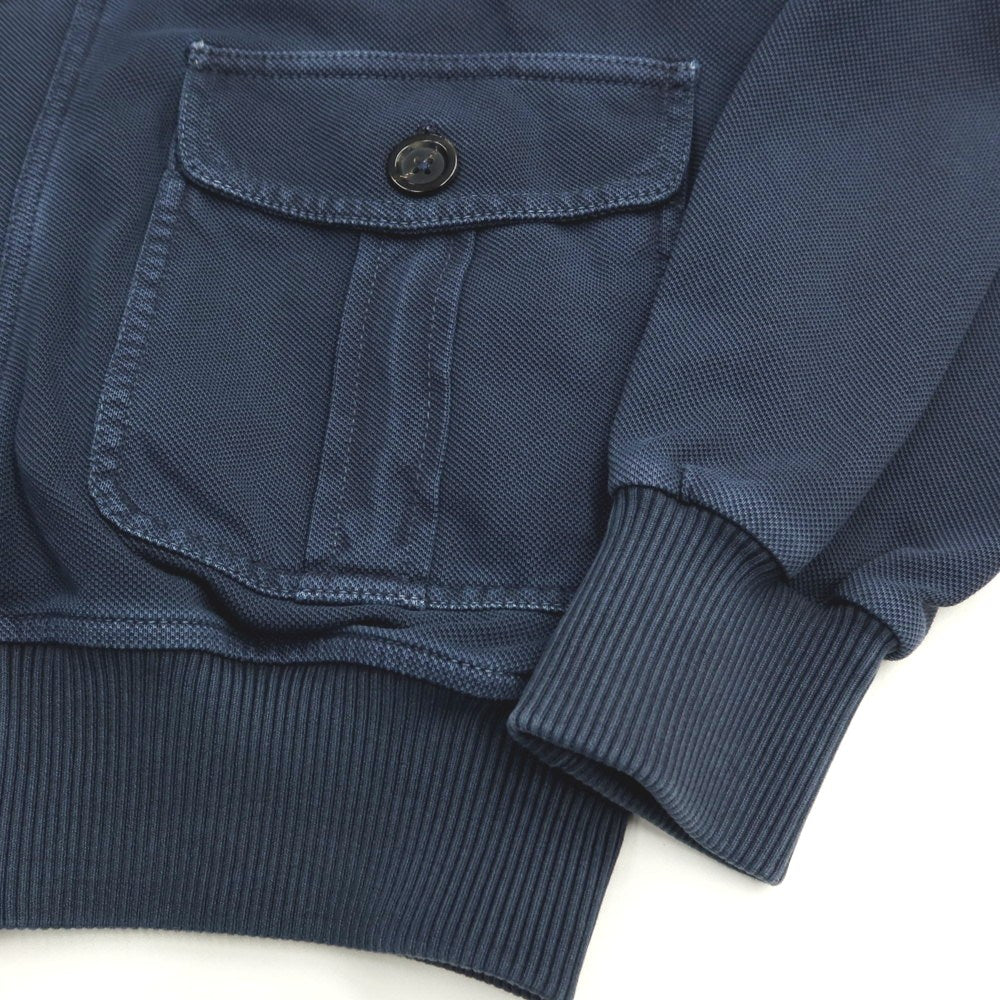 【中古】チルコロ1901 CIRCOLO 1901 製品染め コットン ジャージー スイングトップ ネイビー【サイズS】【 状態ランクA 】【 メンズ 】