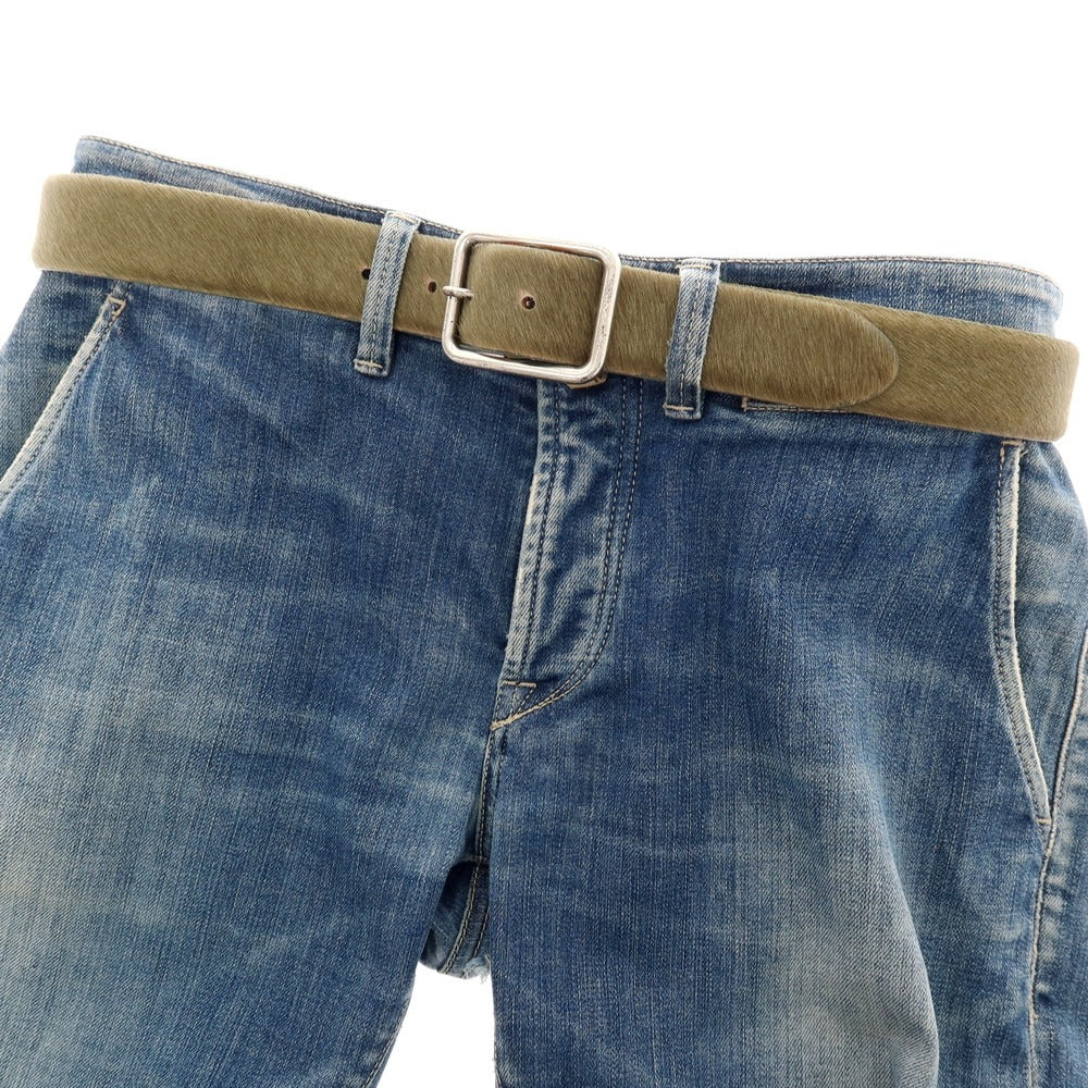 【中古】ヤコブコーエン JACOB COHEN ベルト オリーブ【サイズ90/105】【 状態ランクB 】【 メンズ 】