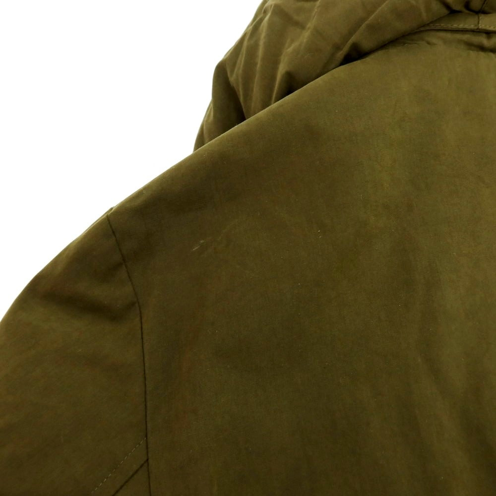 【新品アウトレット】ムーレー MOORER TED-S1 コットンポリエステルナイロン ファー ダウンコート オリーブ【 52 】【 状態ランクN- 】【 メンズ 】