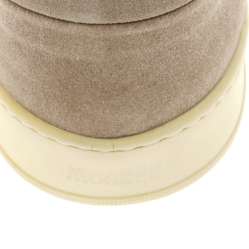 【新品アウトレット】ムーレー MOORER BOCCIONI P5 スエード スニーカー グレージュ【サイズ42 1/2】【 状態ランクN- 】【 メンズ 】