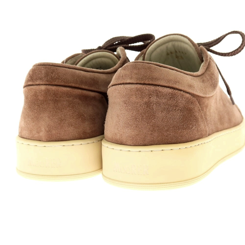 【新品アウトレット】ムーレー MOORER BOCCIONI P2 スエード スニーカー ブラウン系【サイズ41 1/2】【 状態ランクN- 】【 メンズ 】