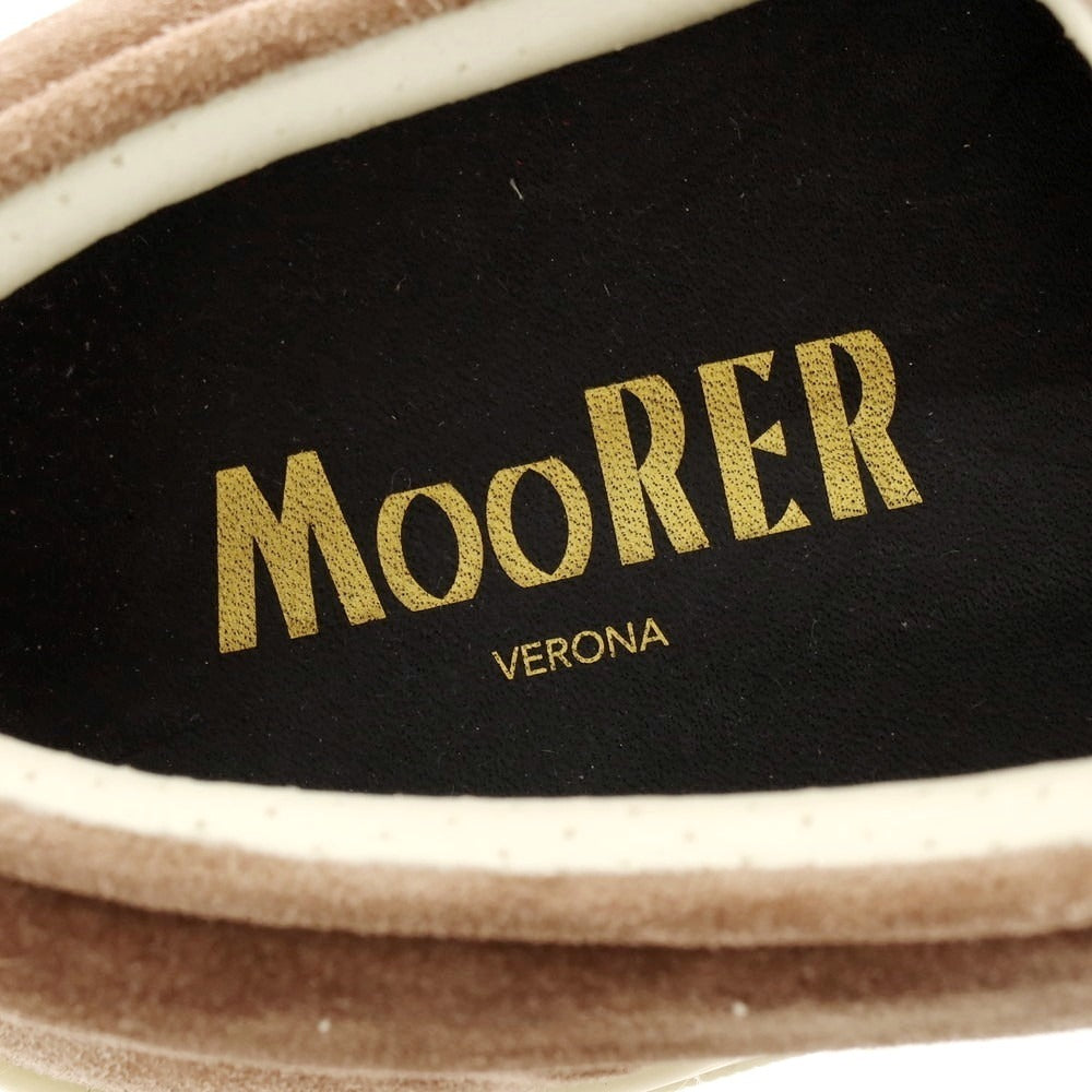 【新品アウトレット】ムーレー MOORER BOCCIONI P2 スエード スニーカー ブラウン系【サイズ41 1/2】【 状態ランクN- 】【 メンズ 】