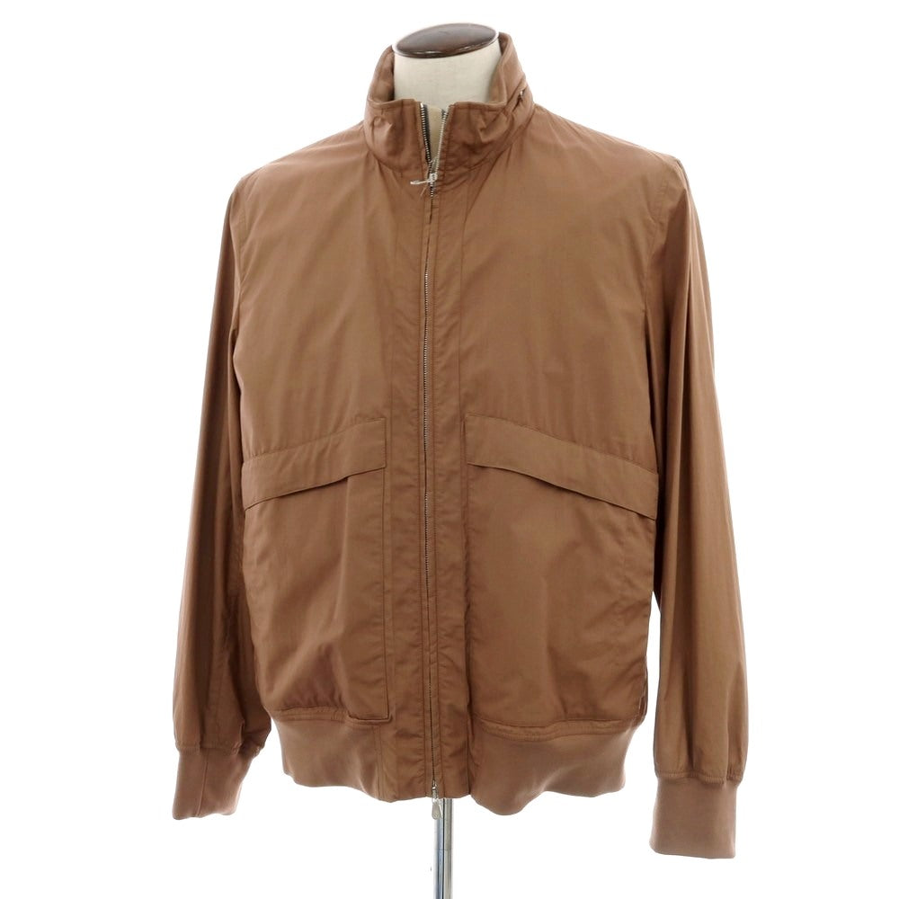 【新品】ブルネロクチネリ Brunello Cucinelli ナイロン スイングトップ ブラウン【サイズ52】【メンズ】 新品】ブルネロクチネリ Brunello Cucinelli ナイロン スイングトップ
