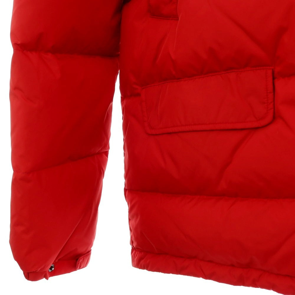 【新品】アスペジ ASPESI ナイロン スタンドカラー ダウンジャケット レッド【 L 】【 状態ランクN 】【 メンズ 】