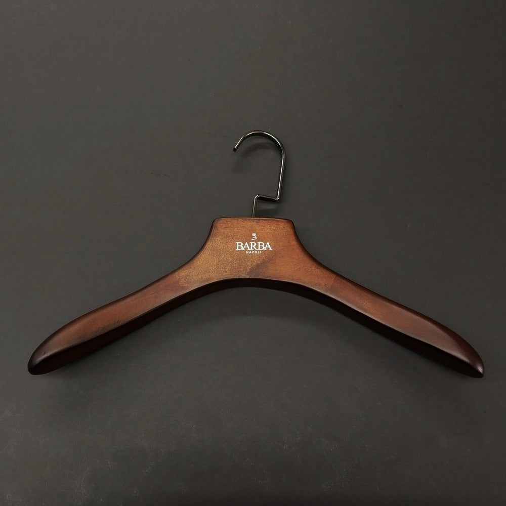 【新品】バルバ BARBA コットン ストライプ ワイドカラー ドレスシャツ ライトブルーxホワイト【 39 】【 状態ランクN 】【 メンズ 】