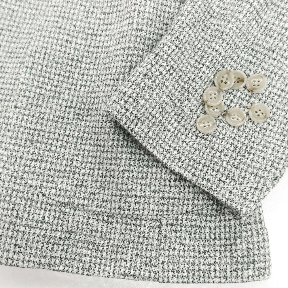 【新品アウトレット】バルバ BARBA DYNAMIC コットンリネン ジャージー 2B カジュアルジャケット グレー系【 52 】【 状態ランクN- 】【 メンズ 】