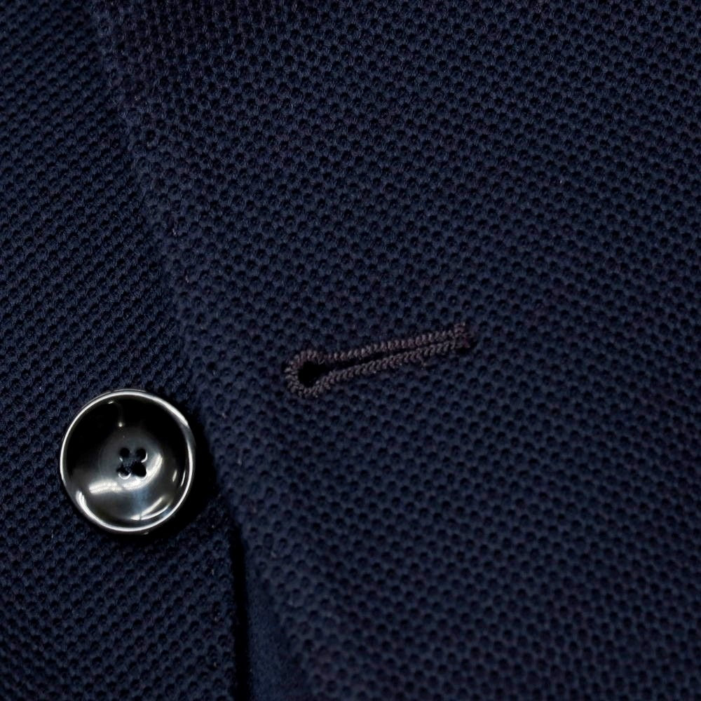 【新品】サルトリア ラトーレ SARTORIA LATORRE コットンジャージー カジュアルジャケット ネイビー【 44 】【 状態ランクN 】【 メンズ 】