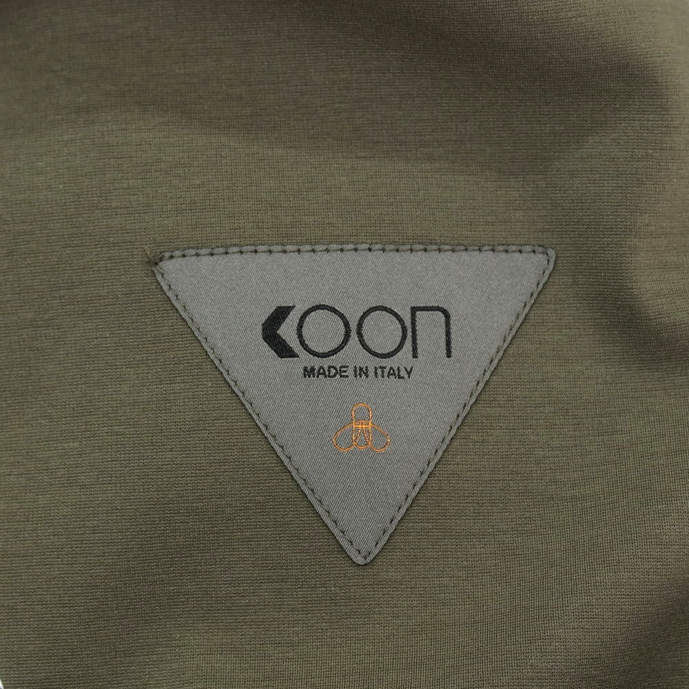 【新品アウトレット】クーン KOON コットンナイロンジャージー カジュアルジャケット グレイッシュグリーン【 46 】【 状態ランクN- 】【 メンズ 】