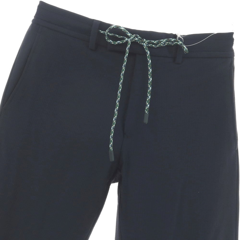 【新品】エルビーエム1911 L.B.M.1911 ナイロン ジャージー イージースラックスパンツ ネイビー【サイズ46】【 状態ランクN 】【 メンズ 】