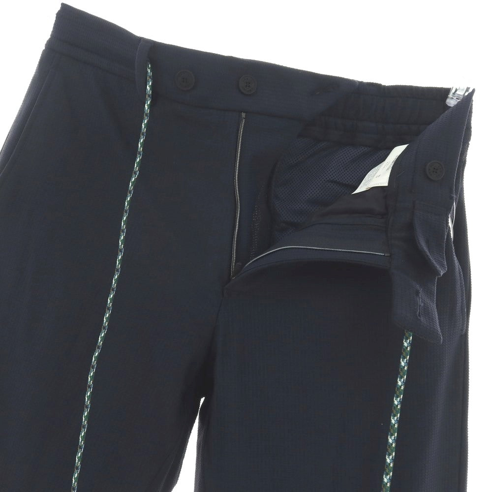 【新品】エルビーエム1911 L.B.M.1911 ナイロン ジャージー イージースラックスパンツ ネイビー【サイズ46】【 状態ランクN 】【 メンズ 】