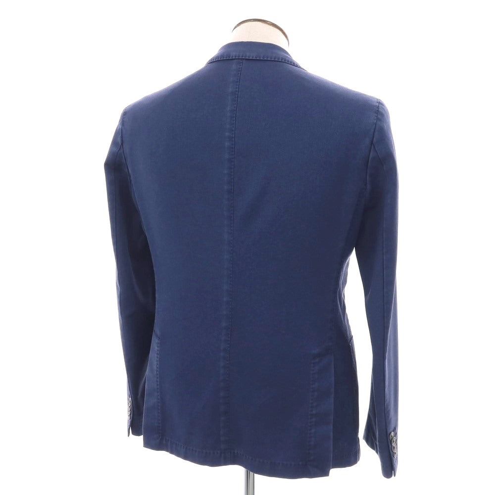 【新品】パオローニ PAOLONI 製品染め ウール 2B カジュアルジャケット ライトネイビー【サイズ50】【 状態ランクN 】【 メンズ 】