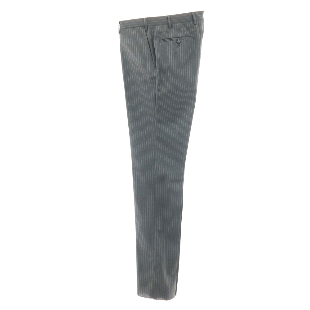 【新品】ラバッツォーロ RAVAZZOLO Super120’S ウール ストライプ 2つボタンスーツ グレー【サイズ50】【 状態ランクN 】【 メンズ 】