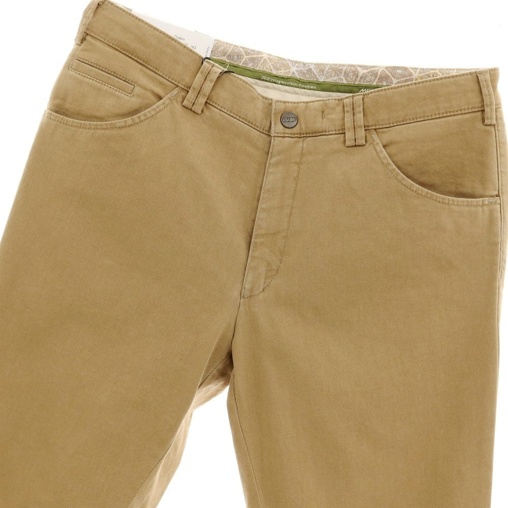【新品アウトレット】メイヤー MAYER DUBLIN ストレッチ コットン カジュアルスラックスパンツ カーキベージュ【 50 】【 状態ランクN- 】【 メンズ 】
