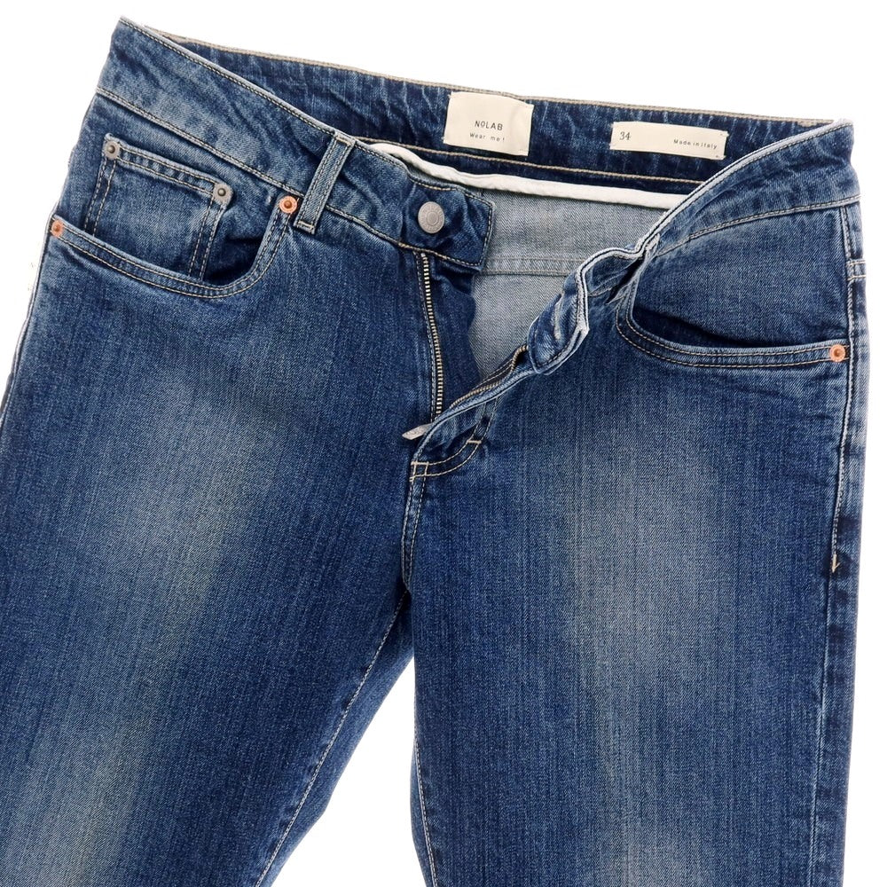 【新品アウトレット】ノーラブ NO LAB NEW YORK ストレッチ コットン デニムパンツ ジーンズ ダークブルー【 34 】【 状態ランクN- 】【 メンズ 】