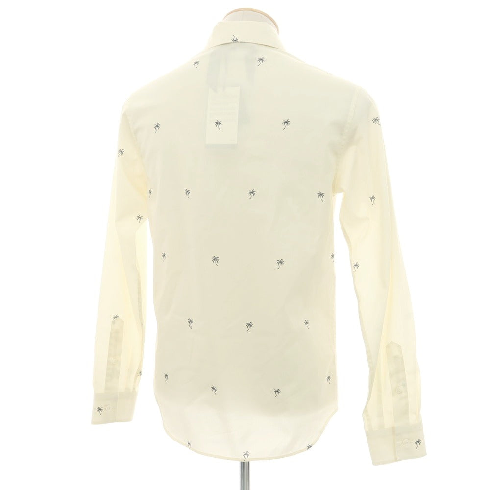 【新品アウトレット】ヌメロ ヴェントゥーノ N°21 コットン カジュアルシャツ クリーム【 XXS 】【 状態ランクN- 】【 メンズ 】