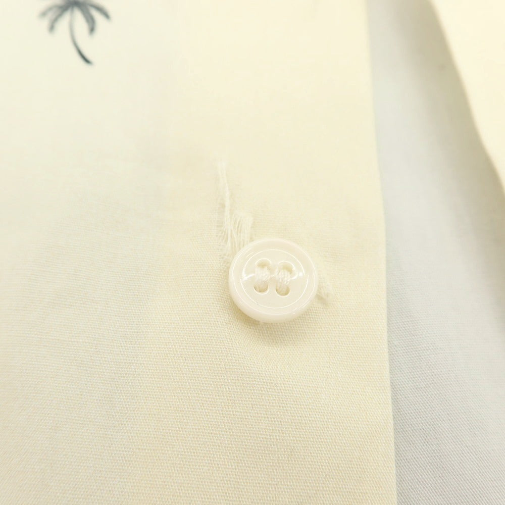 【新品アウトレット】ヌメロ ヴェントゥーノ N°21 コットン カジュアルシャツ クリーム【 XXS 】【 状態ランクN- 】【 メンズ 】